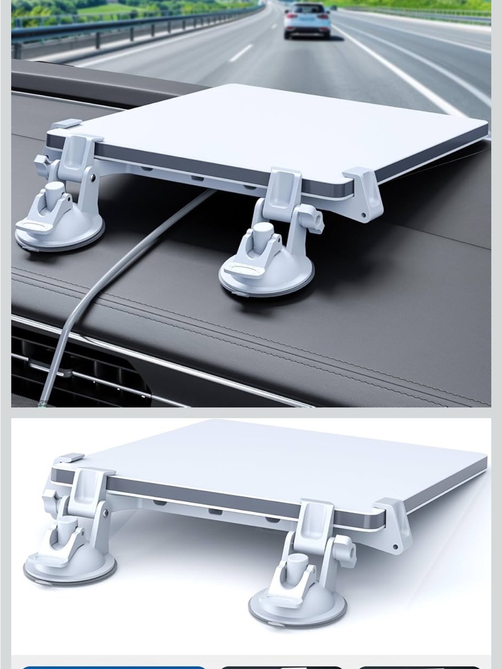 Fonken for Starlink Mini Car Mount for Dashboard.
